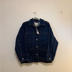Universal Thread Dark Denim Barn Utility Jacket NWT size XS